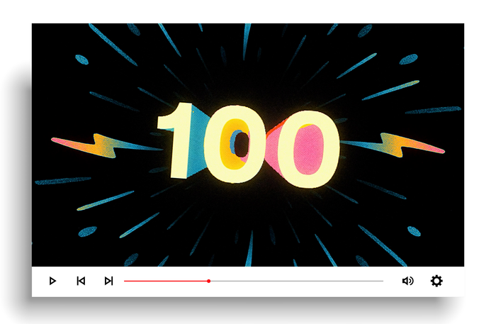 100