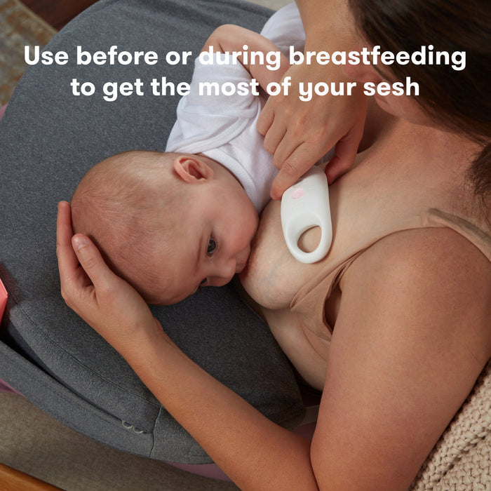 2-in-1 Heat and Vibration Lactation Massager