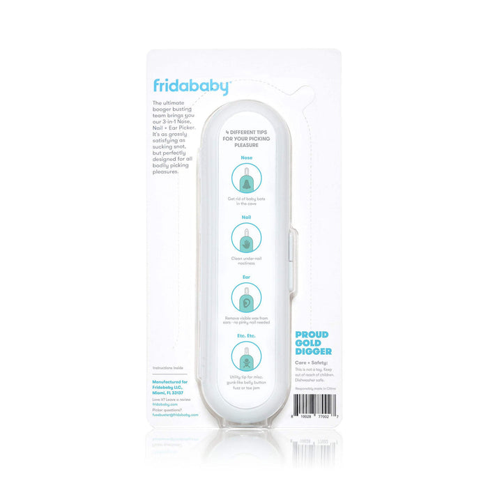 3-in-1 Nose, Nail + Ear Picker