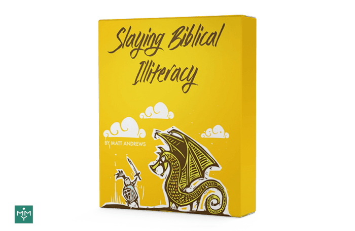 [4 Lesson Course] Slaying Biblical Illiteracy: Helping Teenagers Trust God's Word (Part 1)