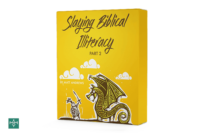 [4 Lesson Course] Slaying Biblical Illiteracy: Helping Teenagers Trust God's Word (Part 2)