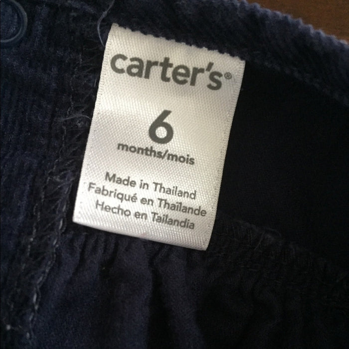 5 Piece Carter’s Navy Corduroy Dress Bundle 6 Months