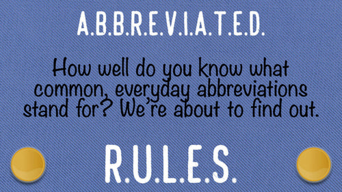 Abbreviated