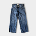 Abercrombie Kids Low Rise Baggy Jeans Embroidered Teddy Bear 5/6 Long