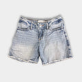 Abercrombie Kids Mid Rise Baggy Denim Short 7/8