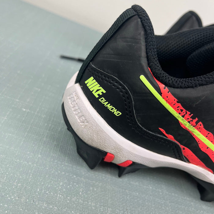 Nike Alpha Huarache 4 Keystone Kids' Baseball Cleats Black 1