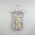 Angel Dear Muslin Ruffle Floral Sunsuit Romper Baby Girl