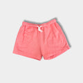 Art Class Girls Peach Pink Drawstring Fold Over Waist Sweat Shorts M 8 NWOT