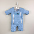 Baby Merlin Magic Sleepsuit Blue Cotton Large 3-6 Months