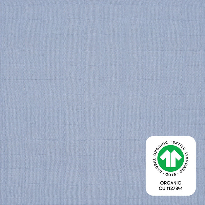 Babyletto Dewdrop Mini Crib Sheet in GOTS Certified Organic Muslin Cotton