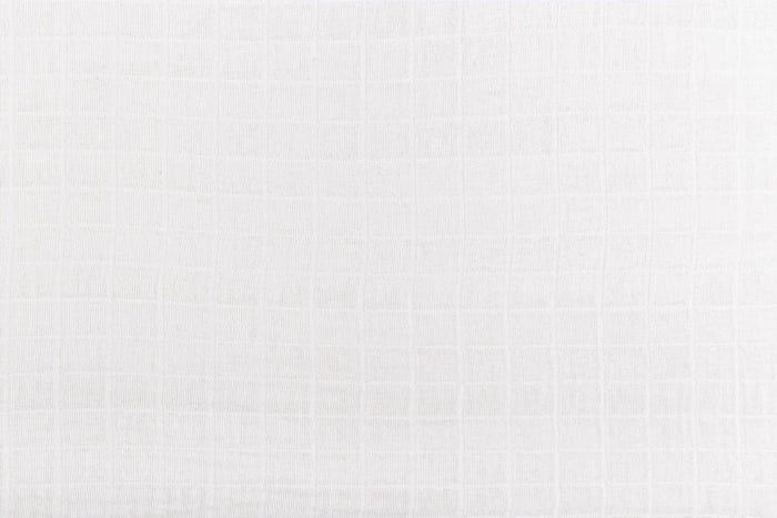 Babyletto Plain White Muslin Crib Sheet in GOTS Certified Organic Cotton