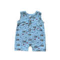 Babysprouts Boy's Sleeveless Romper | Retro America