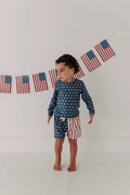 BabySprouts Boys Swim Shorts | American Flag