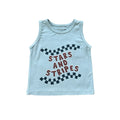 Babysprouts Boy's Tank Top | Stars and Stripes