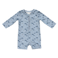 Babysprouts Clothing Company Baby One-Piece Rash Guard Swimsuit | Fish