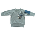 Babysprouts Clothing Company Boy's Raglan Sweatshirt | Patches