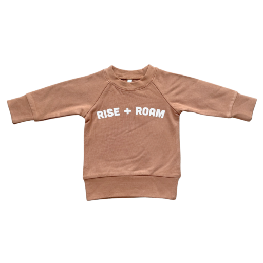 Babysprouts Clothing Company Boy's Raglan Sweatshirt | Rise And Roam