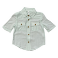 Babysprouts Clothing Company Boy's Utility Shirt | Sky Blue