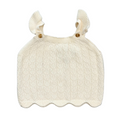 Babysprouts Clothing Company Knit Sweater Tank | Cream