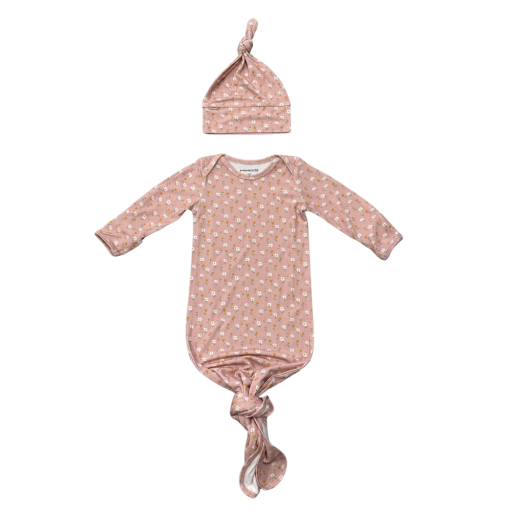 Babysprouts Clothing Company Knotted Sleeper Set | Mini Daisy