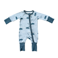 Babysprouts Clothing Company Long Sleeve Zip Romper | Buffalo