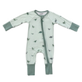 Babysprouts Clothing Company Long Sleeve Zip Romper | Dinosaur