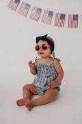 Babysprouts Tie-Smocked Bodysuit | Summer USA