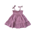 Babysprouts Tiered Mini Dress | Dusty Mauve