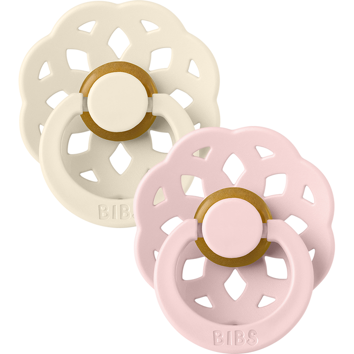 BIBS Boheme 2-Pack | Ivory/Blossom