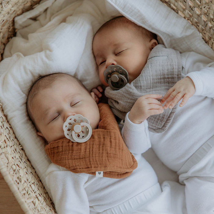 BIBS Boheme 2-Pack | Ivory/Blossom