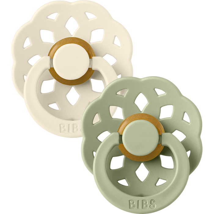 BIBS Boheme 2-Pack | Ivory/Sage