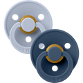 BIBS Color 2-Pack | Dusty Blue/Steel Blue