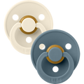 BIBS Color 2-Pack | Ivory/Petrol