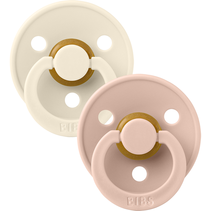 BIBS Colour 2-Pack | Ivory/Blush
