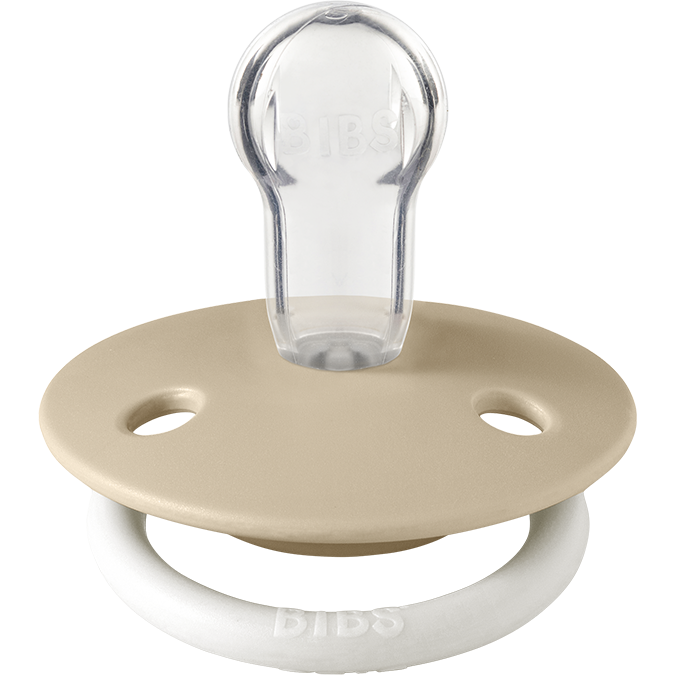 BIBS De Lux Glow 2-Pack | Blush/Vanilla