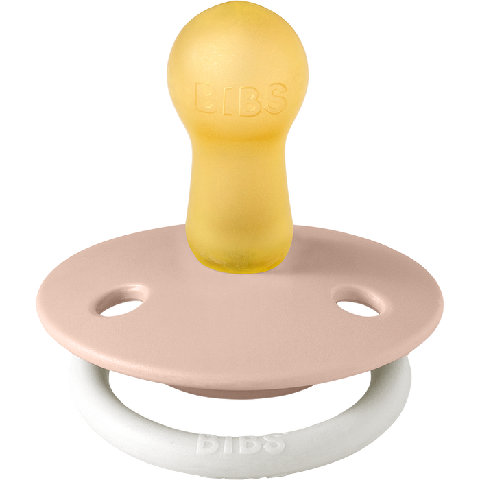 BIBS De Lux Glow 2-Pack | Blush/Vanilla