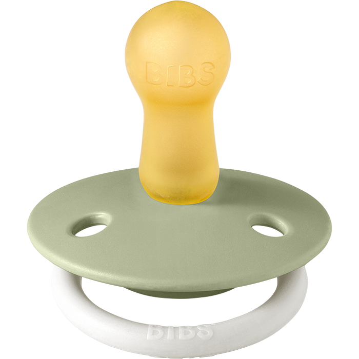 BIBS De Lux Glow 2-Pack | Sage/Cloud