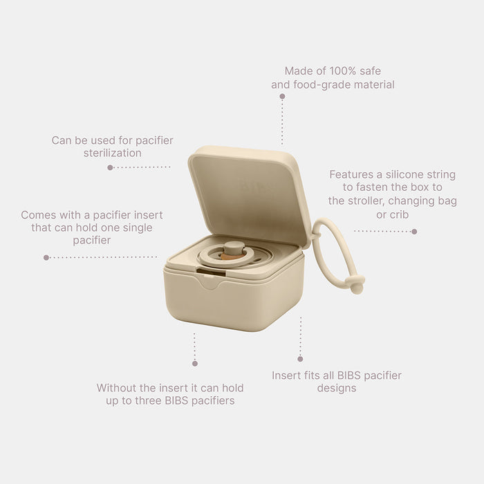 BIBS Pacifier Box | Sage
