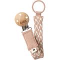 BIBS Pacifier Clip | Blush/Ivory
