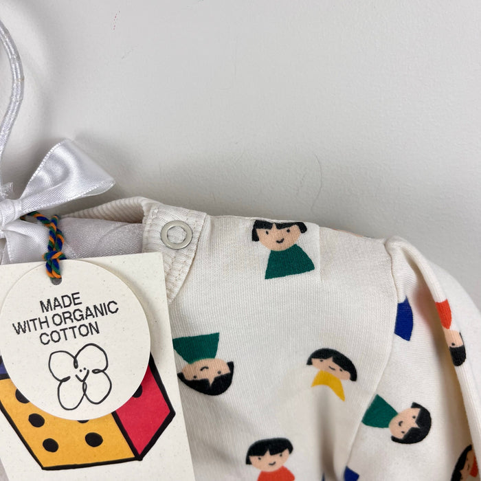 BoBo Choses Game Pawns All Over Sweatshirt White 1 Month NWT