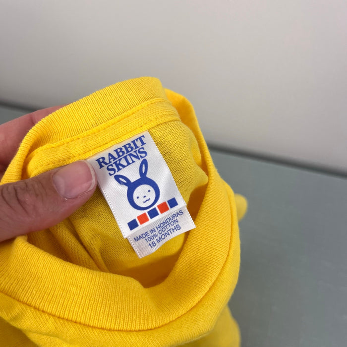 Boston Make Way for Ducklings Short Sleeve Yellow T-Shirt 18 Months