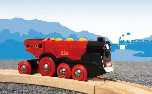 BRIO World Mighty Red Action Locomotive