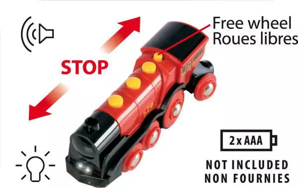 BRIO World Mighty Red Action Locomotive