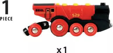 BRIO World Mighty Red Action Locomotive