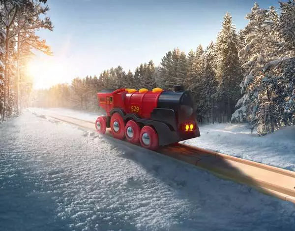 BRIO World Mighty Red Action Locomotive