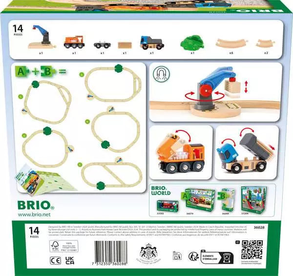 BRIO World Starter Lift & Load Set