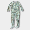 Carter's Fleece Footie Pajamas Camo Green 6