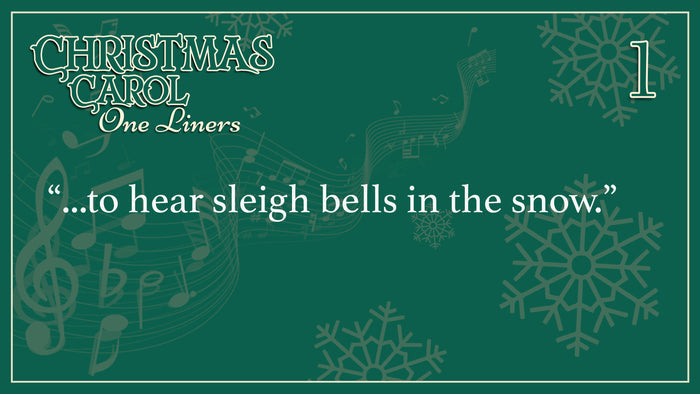 Christmas Carol One-liners