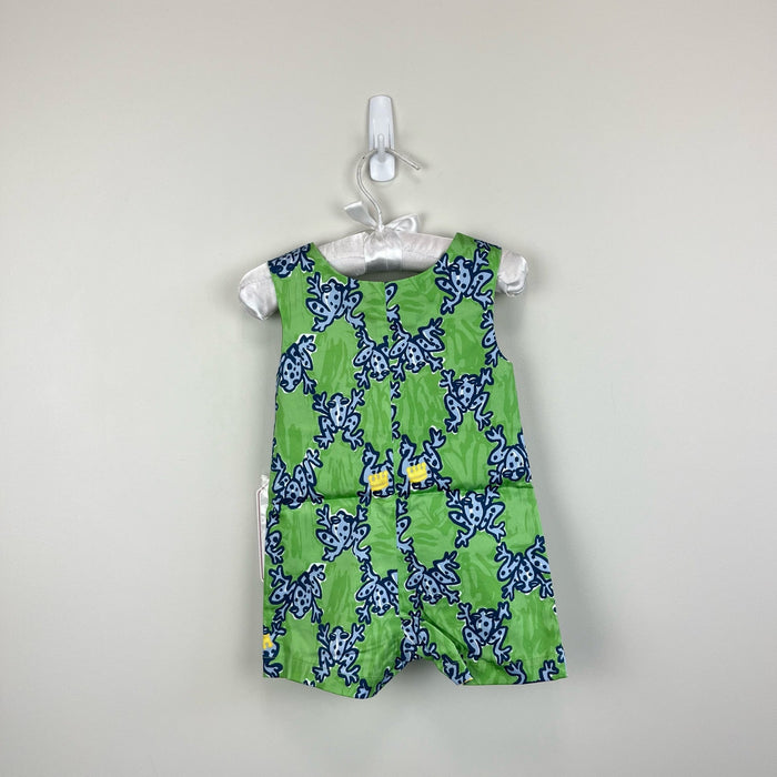 Classic Prep Childrenswear James Shortall Frog Price Green 3-6 Months NWT