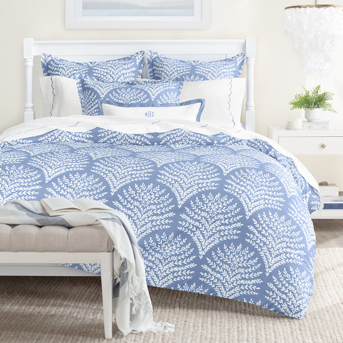 Coastal Blue Avalon Duvet Cover